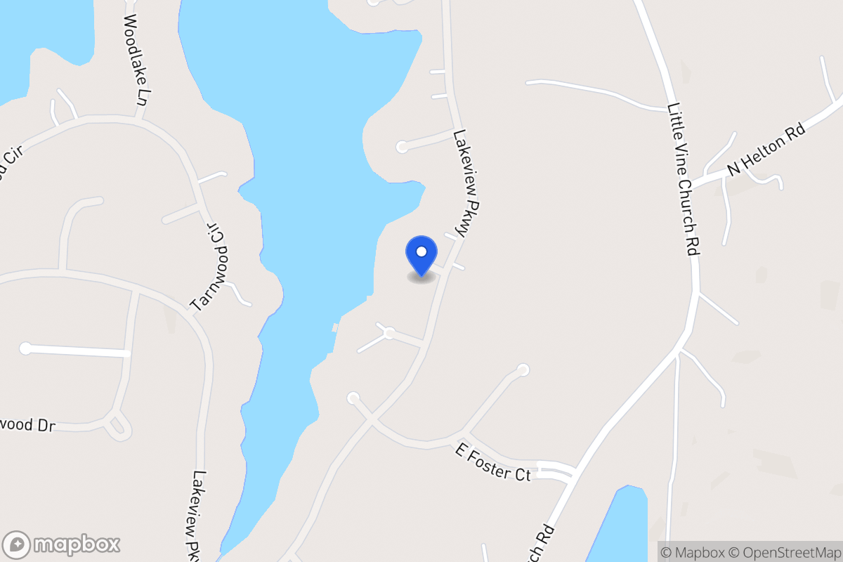 Map of 10105 Woodhill Ct