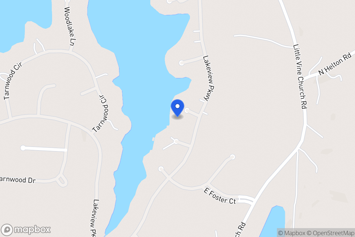 Map of 10106 Woodhill Ct