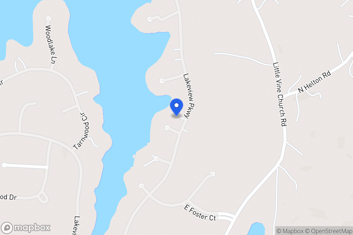 Map of 10111 Lakeview Pkwy