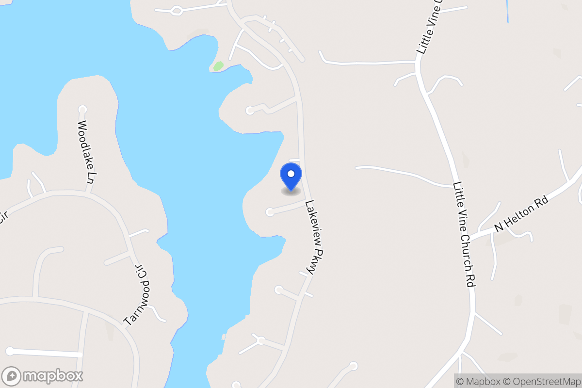 Map of 10120 Lakeview Pkwy