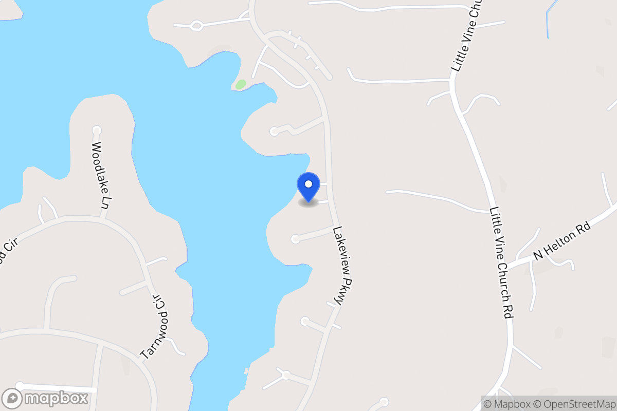 Map of 10121 Lakeview Pkwy