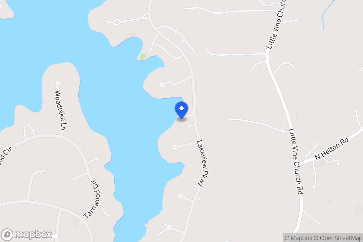 Map of 10122 Lakeview Pkwy