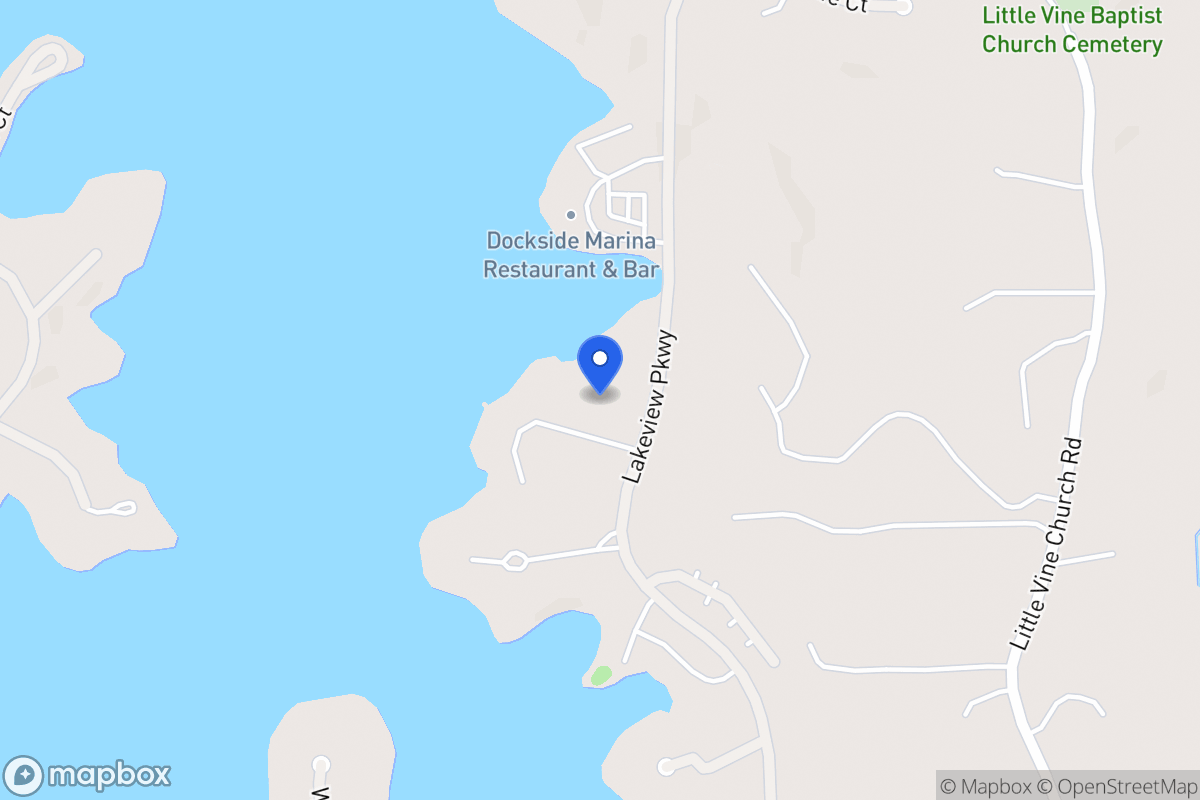 Map of 10168 Lakeview Pkwy