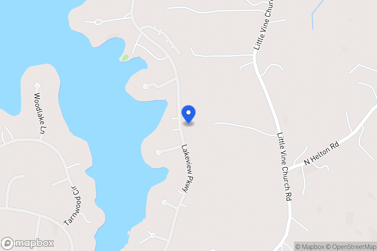 Map of 10173 Lakeview Pkwy