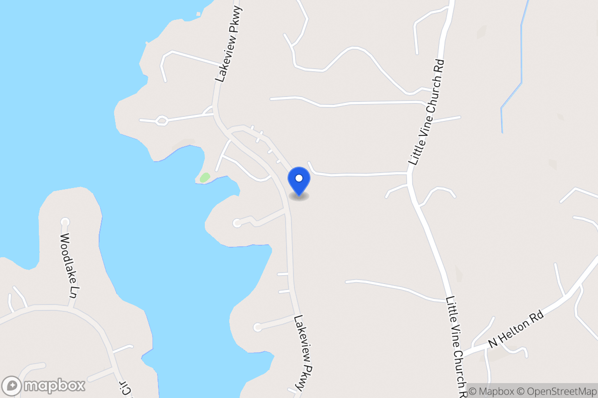 Map of 10174 Lakeview Pkwy