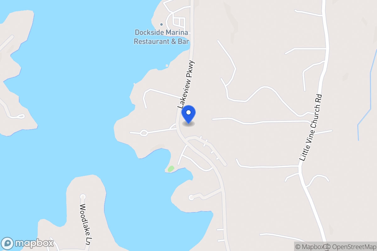 Map of 10175 Lakeview Pkwy