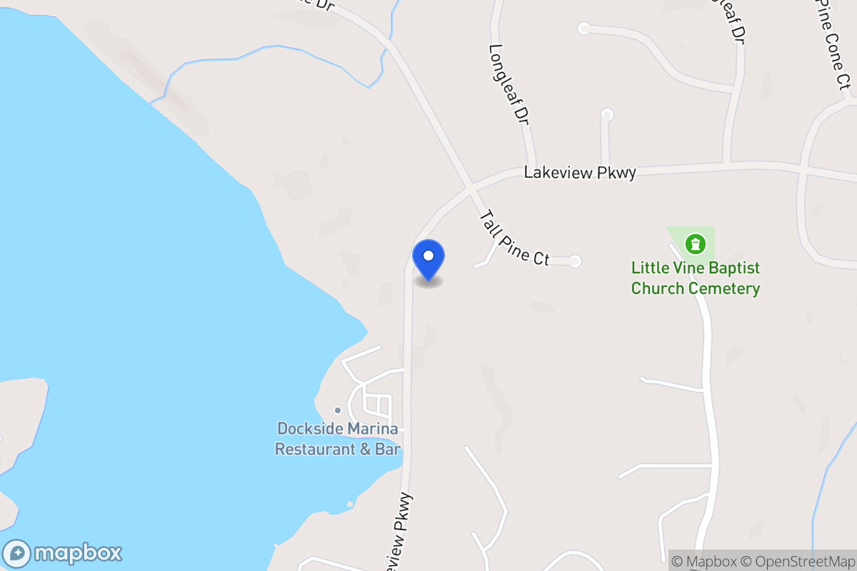 Map of 10193 Lakeview Pkwy