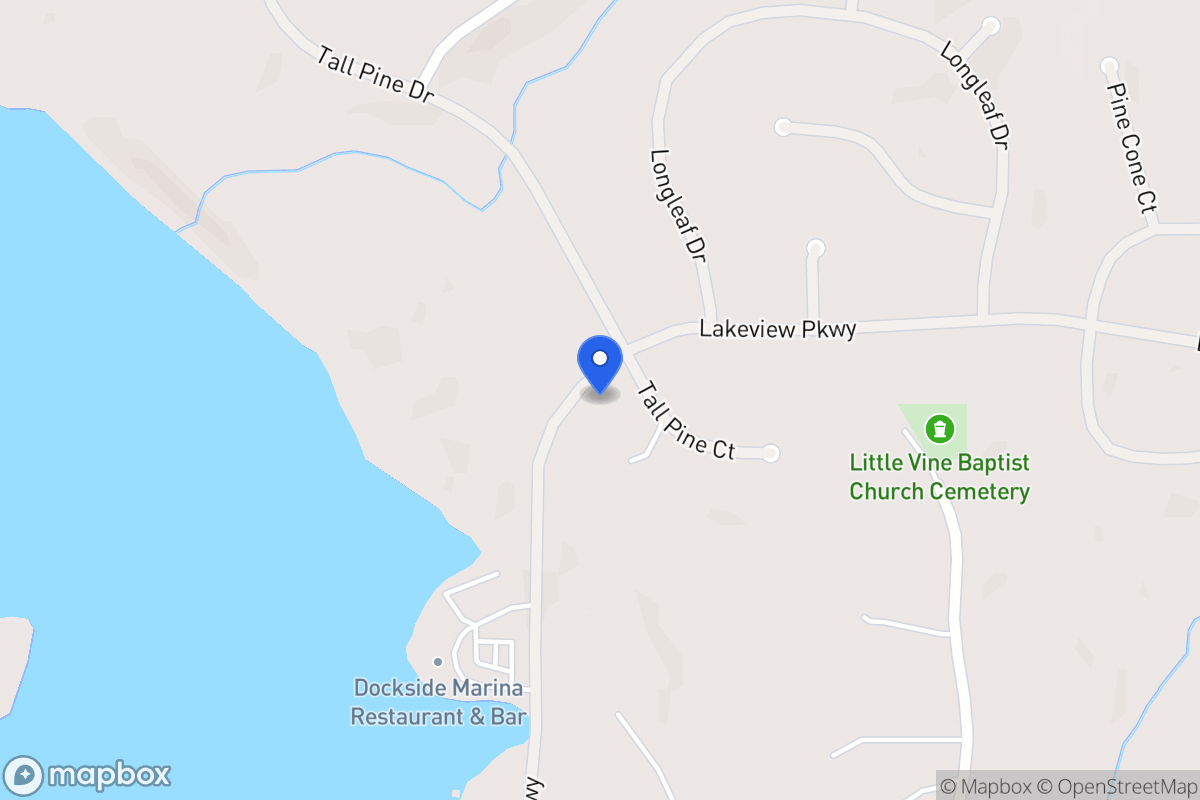 Map of 10197 Lakeview Pkwy