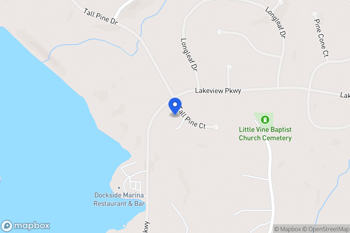 Map of 10198 Tall Pine Pl