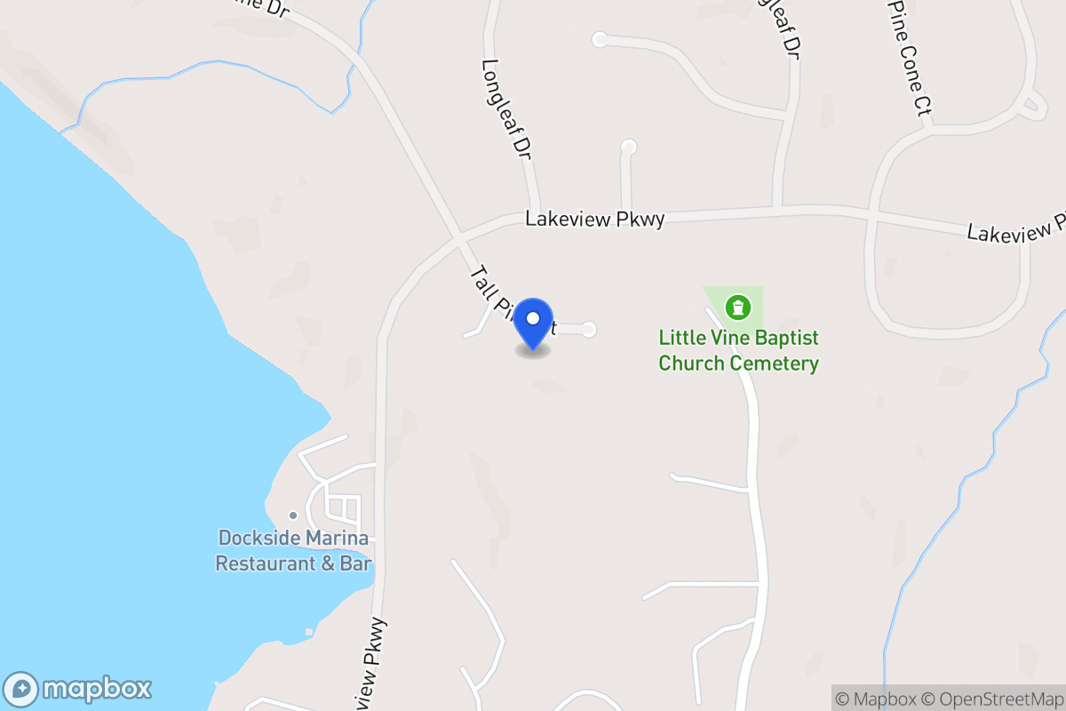 Map of 10203 Tall Pine Ct