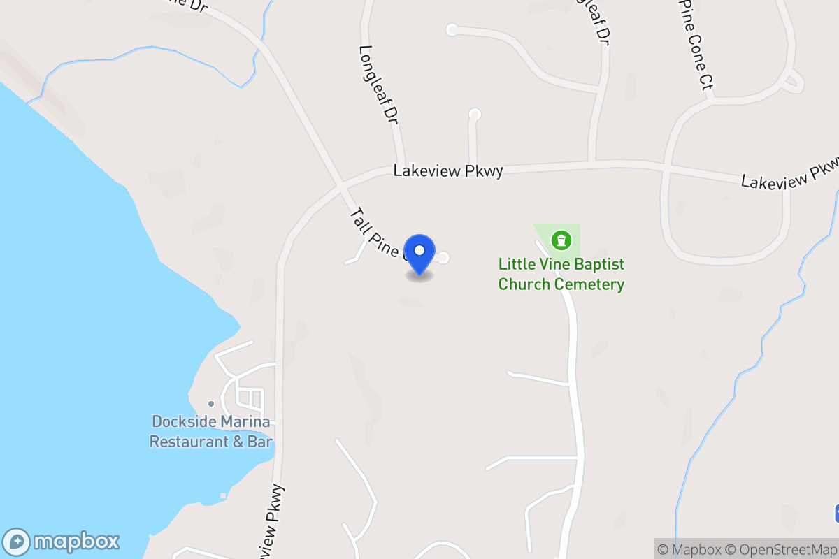 Map of 10204 Tall Pine Ct