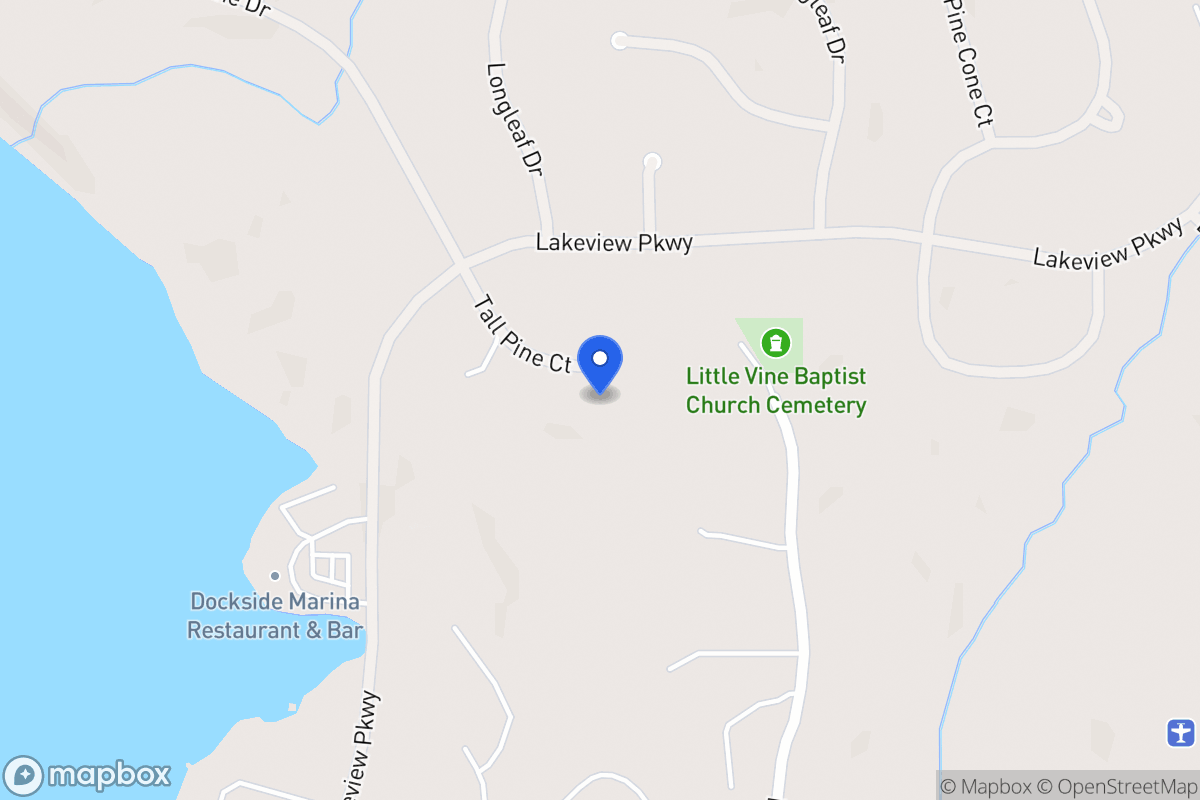Map of 10205 Tall Pine Ct