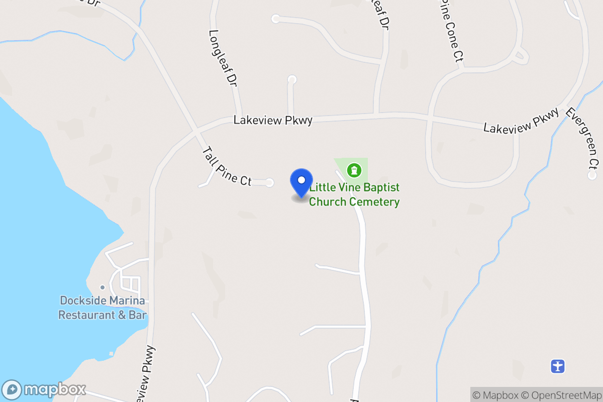 Map of 10207 Tall Pine Ct