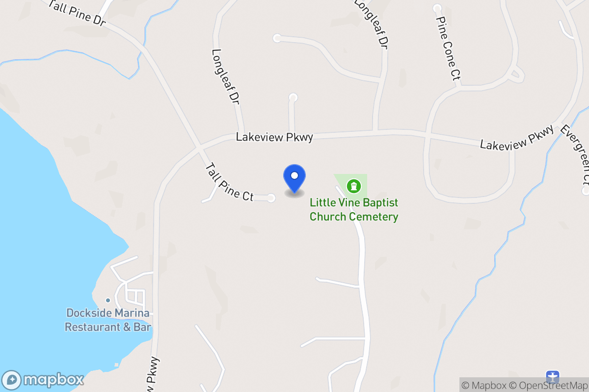 Map of 10208 Tall Pine Ct