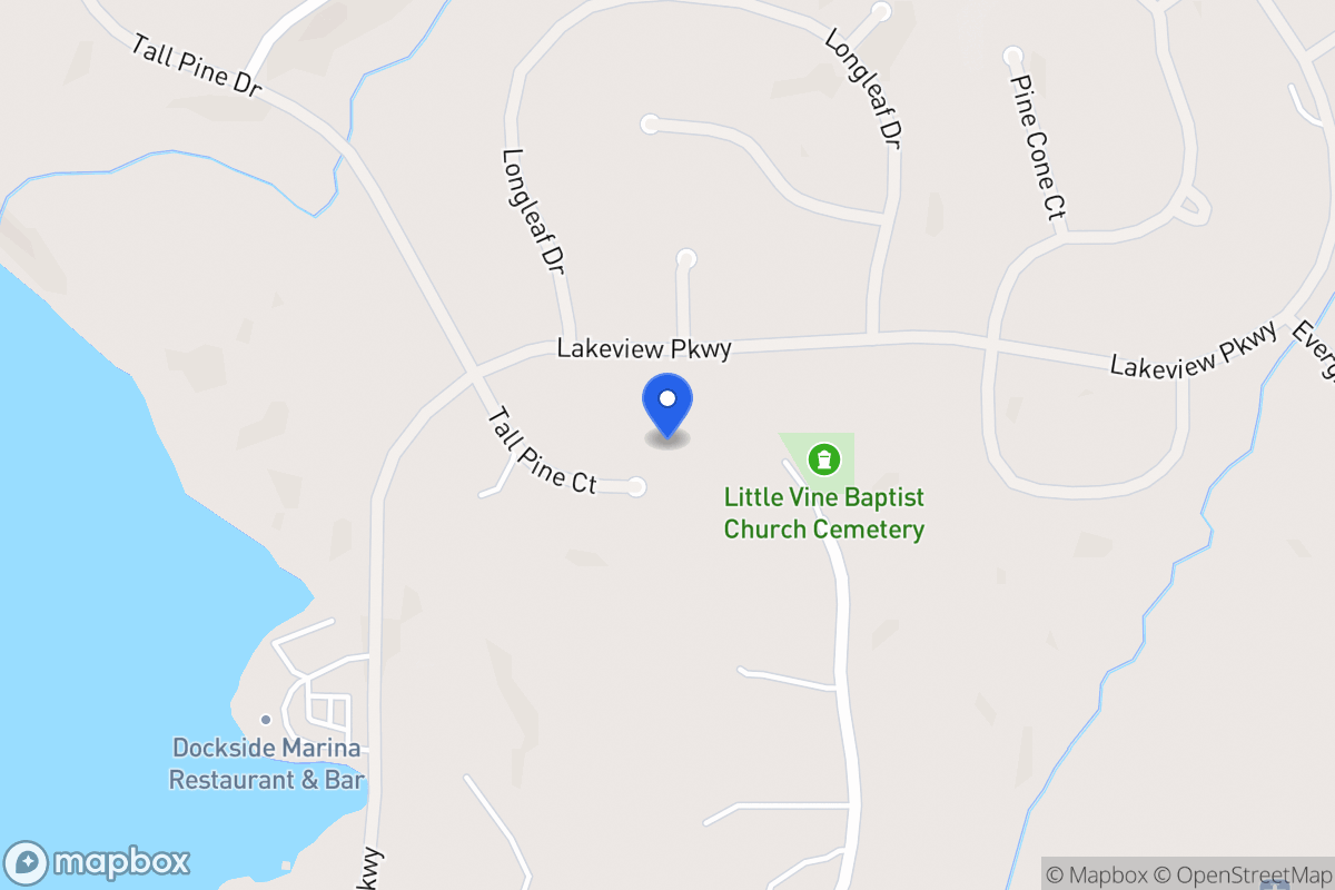 Map of 10209 Tall Pine Ct