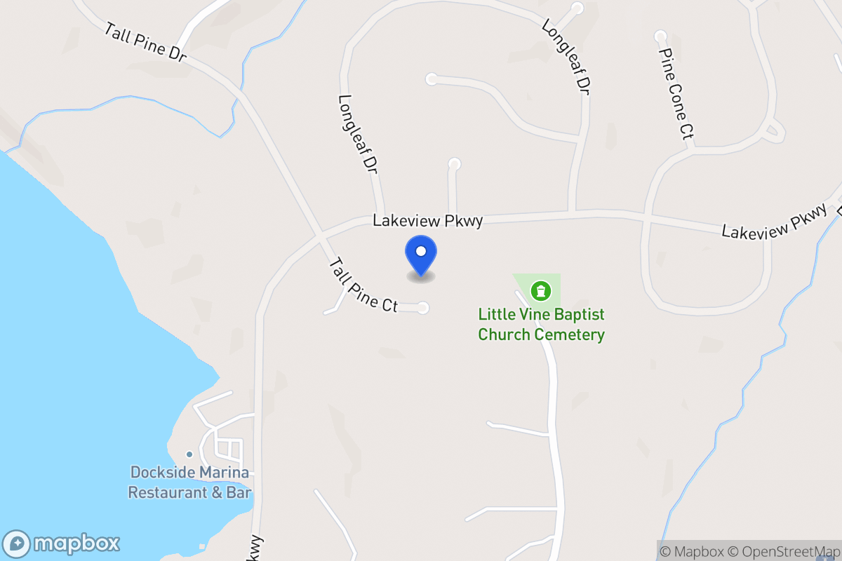 Map of 10210 Tall Pine Ct
