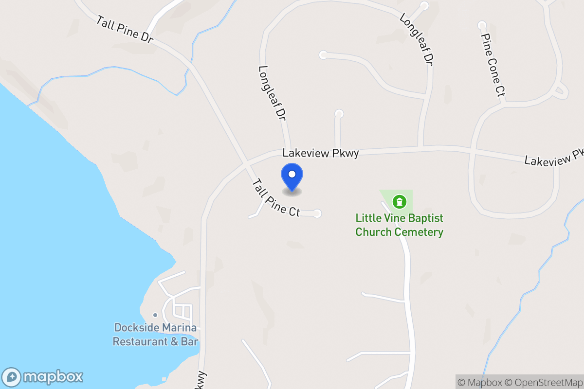 Map of 10212 Tall Pine Ct