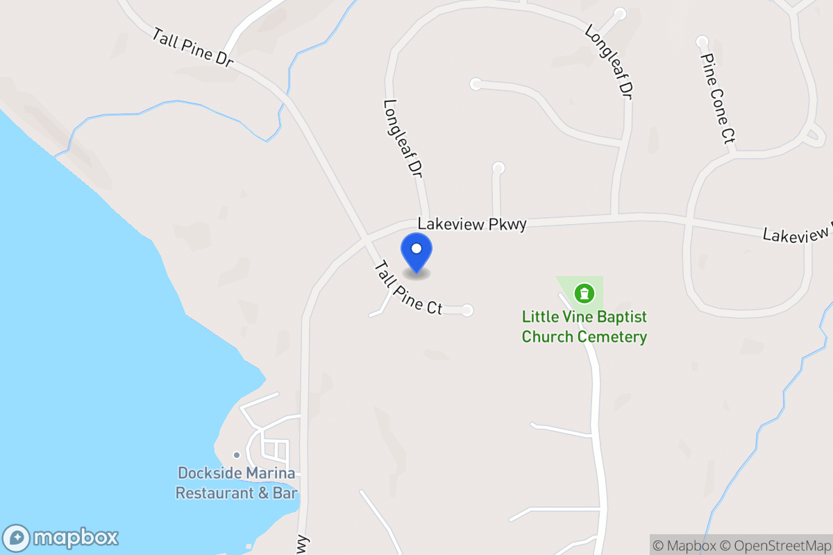 Map of 10213 Tall Pine Ct