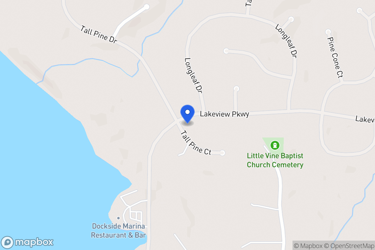 Map of 10215 Lakeview Pkwy