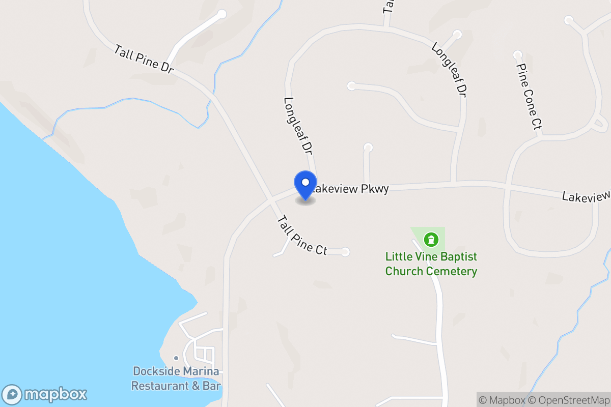 Map of 10216 Lakeview Pkwy