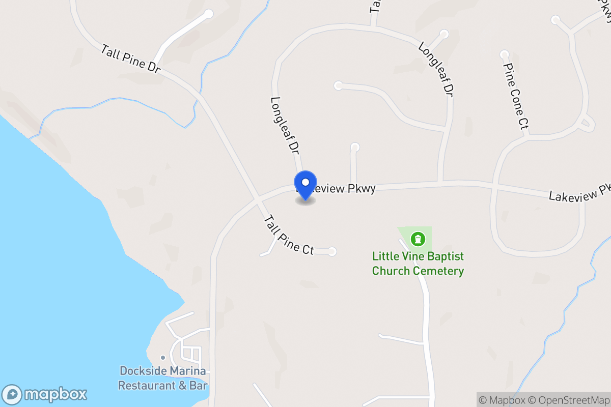 Map of 10217 Lakeview Pkwy