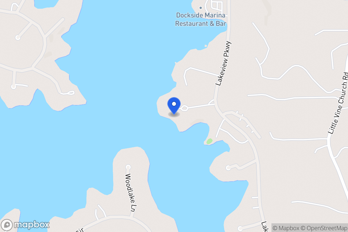 Map of 283 Clearview Ct