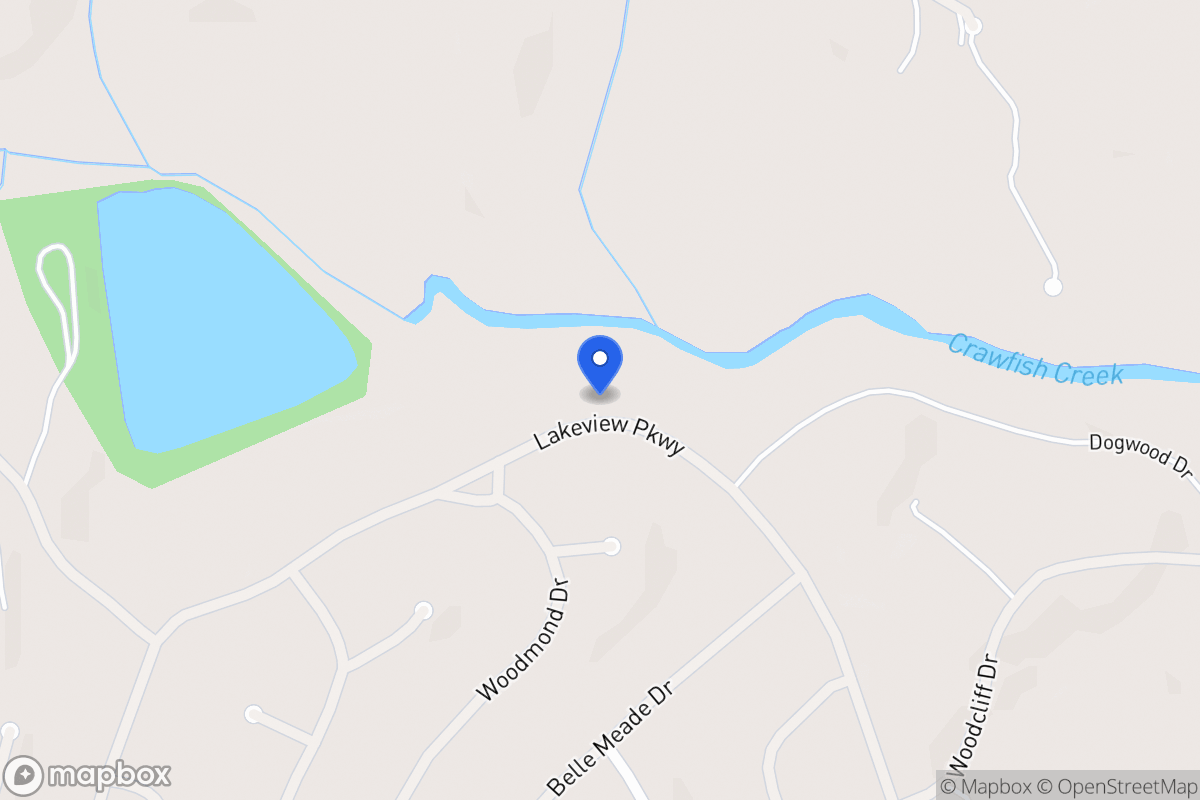 Map of 11007 Lakeview Pkwy
