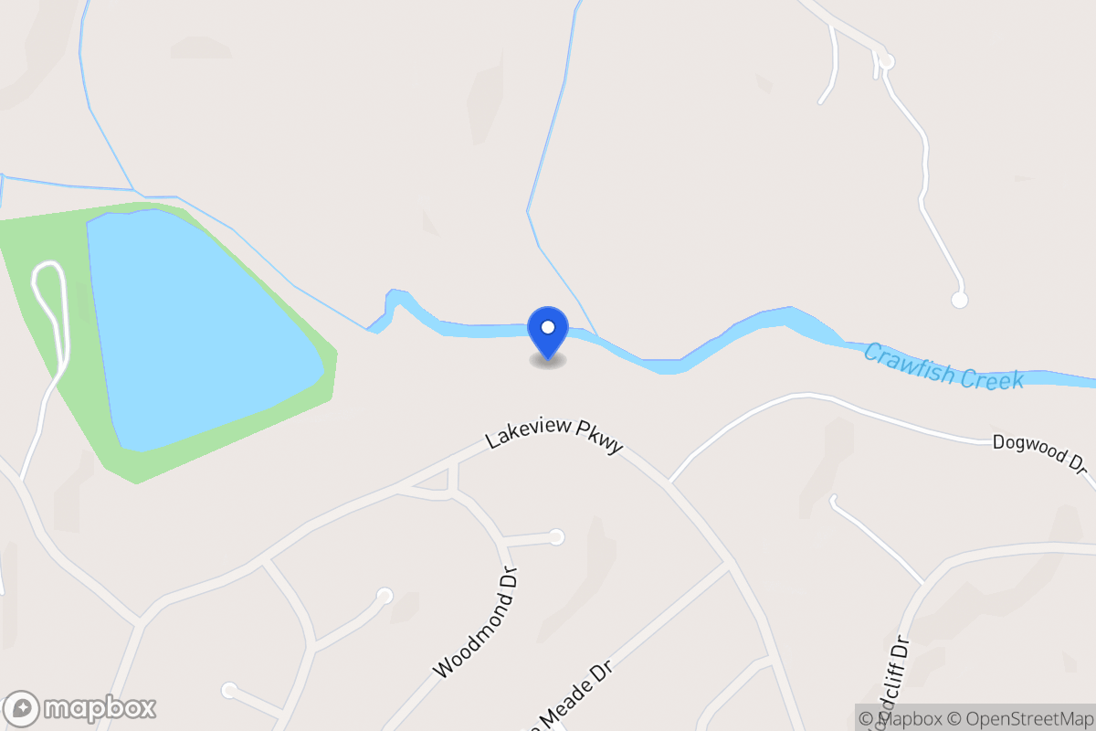 Map of Creekside Ct