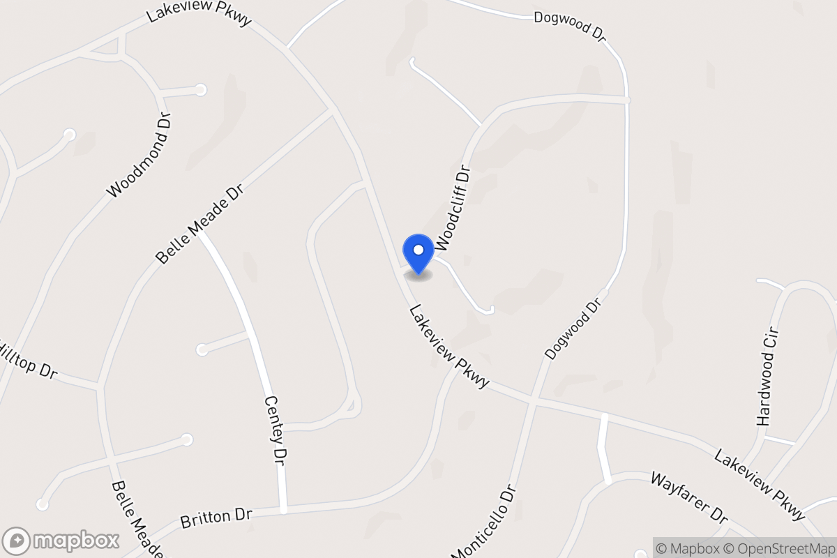 Map of 11149 Lakeview Pkwy