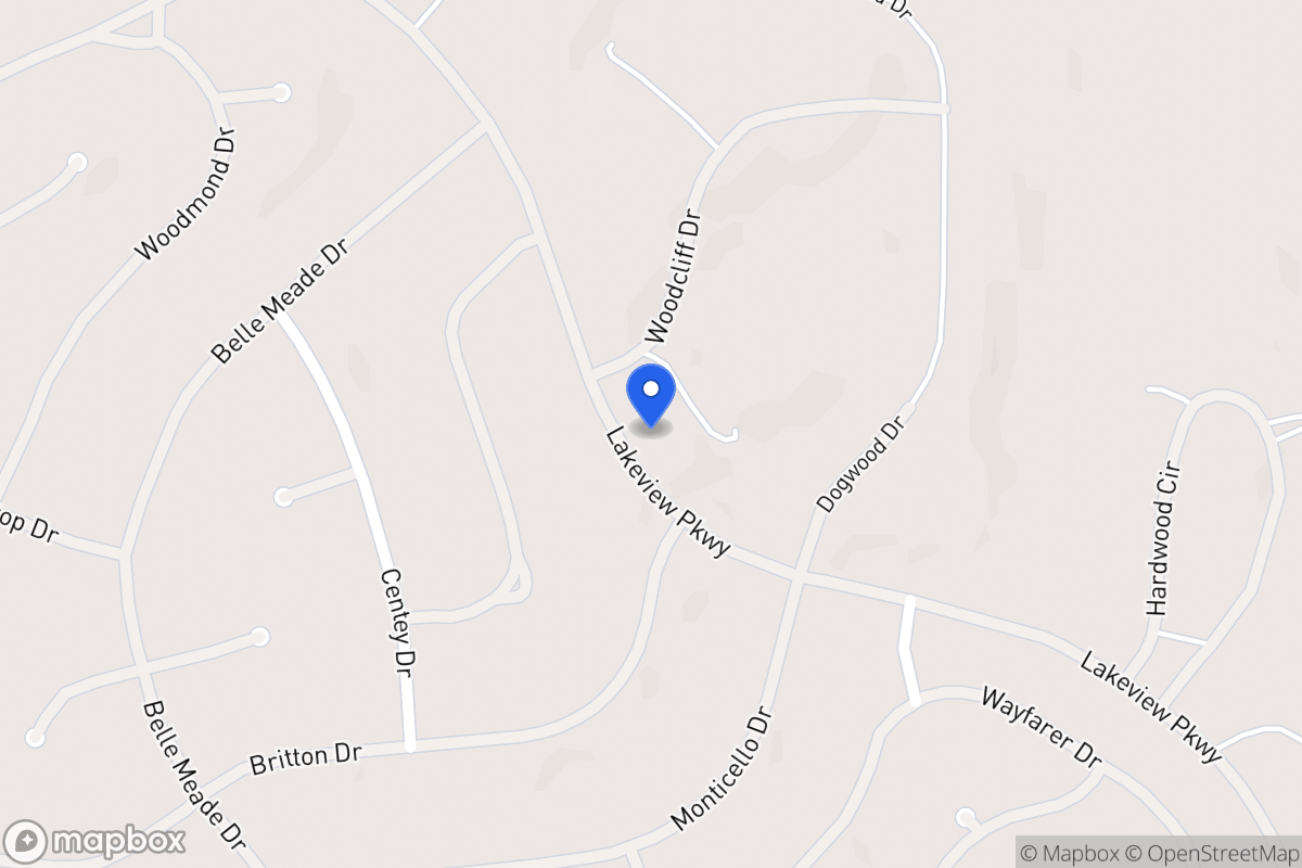 Map of 11151 Lakeview Pkwy