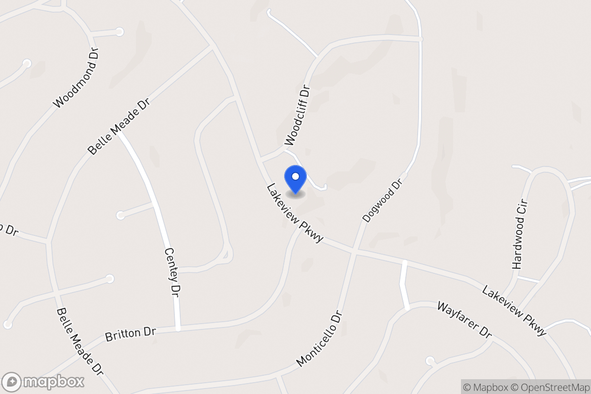 Map of 11152 Lakeview Pkwy