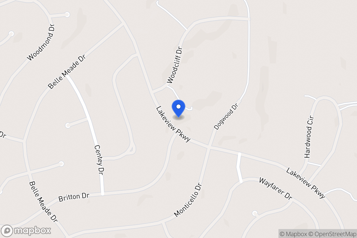 Map of 11153 Lakeview Pkwy