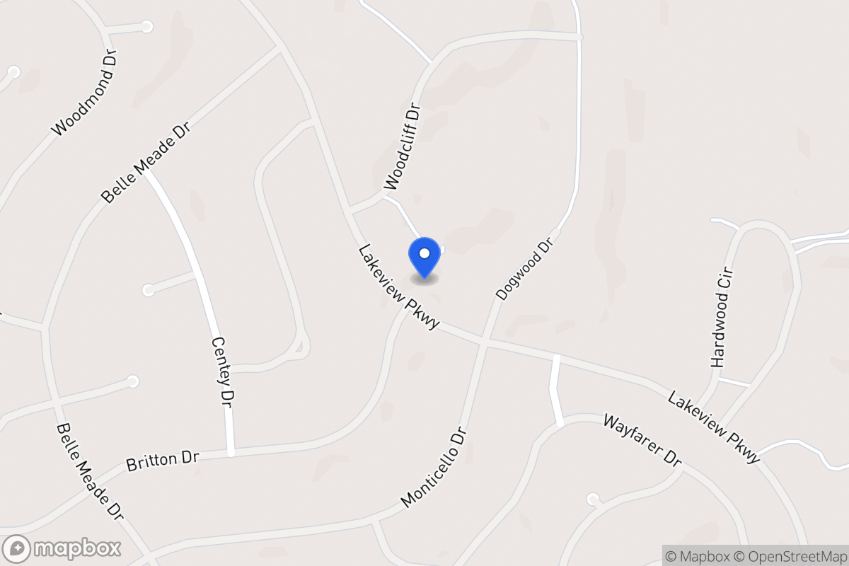 Map of 11154 Lakeview Pkwy