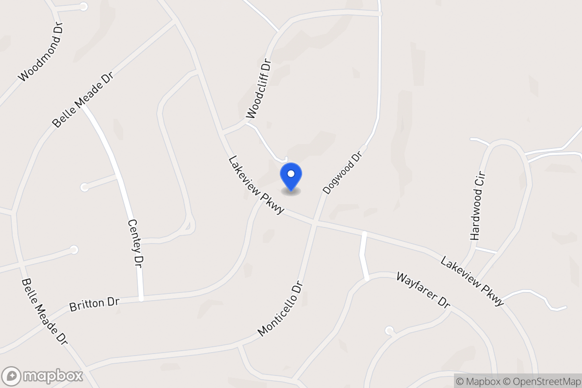 Map of 11156 Lakeview Pkwy