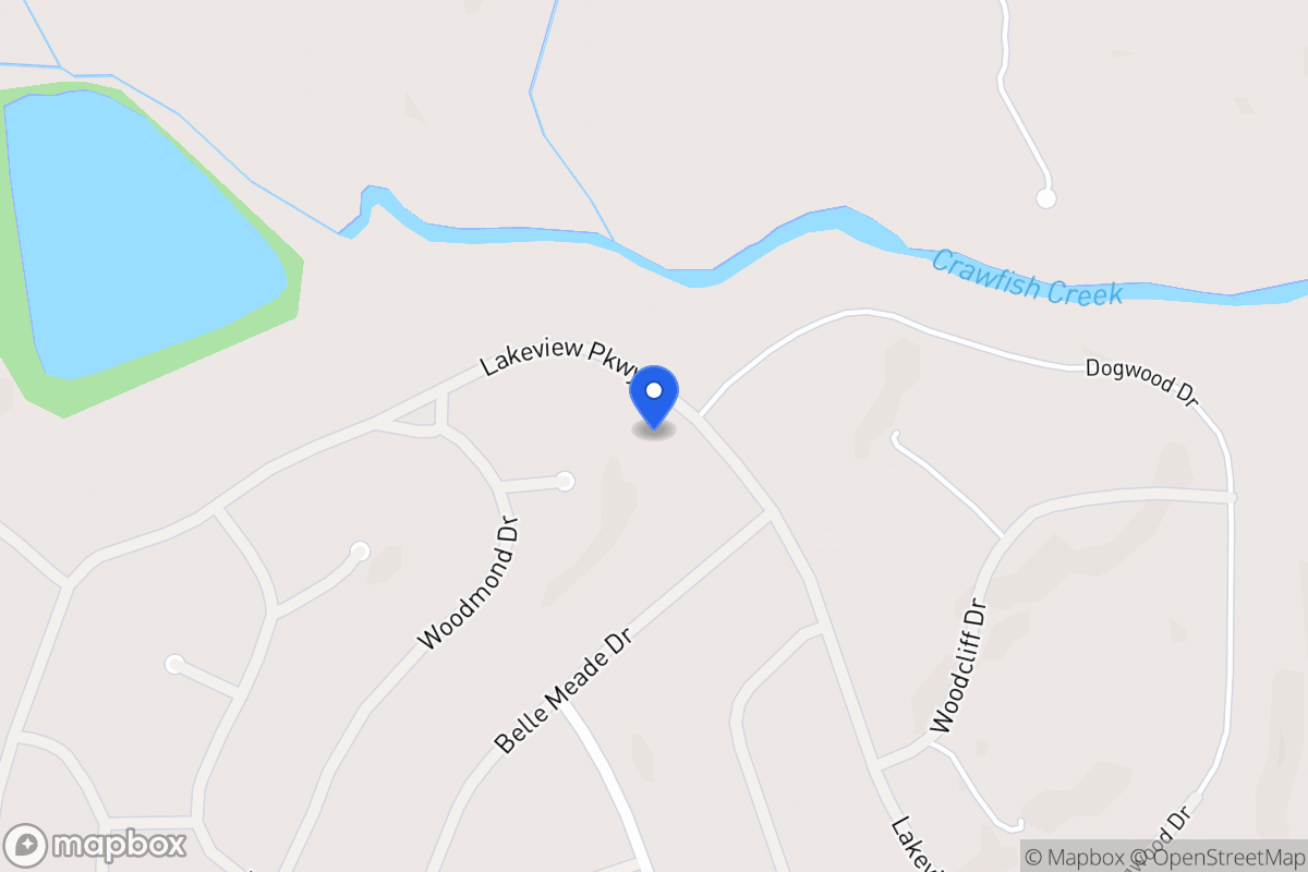 Map of 11584 Lakeview Pkwy