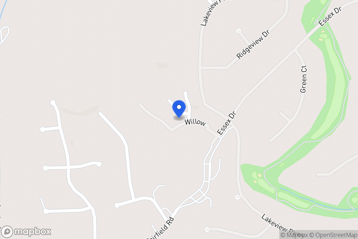 Map of 301 Oak Ridge Dr