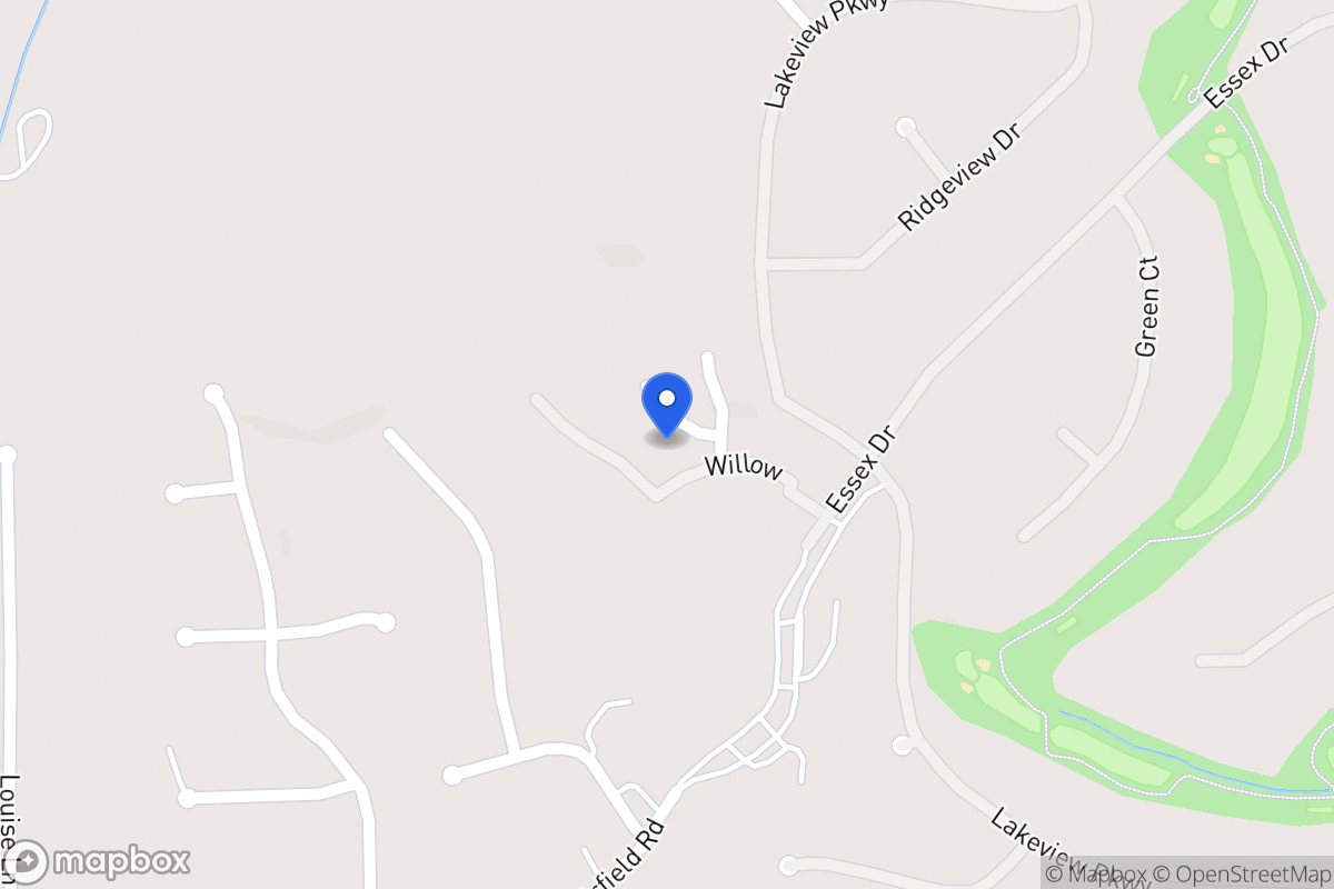 Map of 303 Oak Ridge Dr