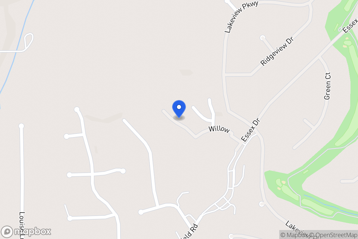 Map of 401 Willow Way