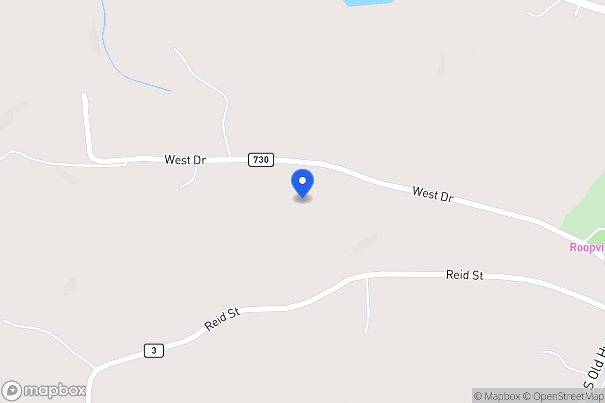 Map of 208 West Dr