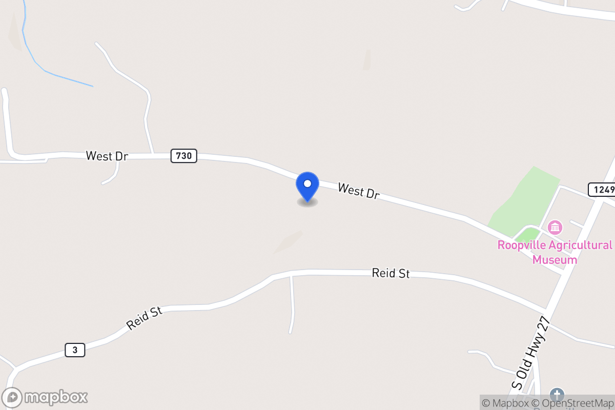 Map of 166 West Dr