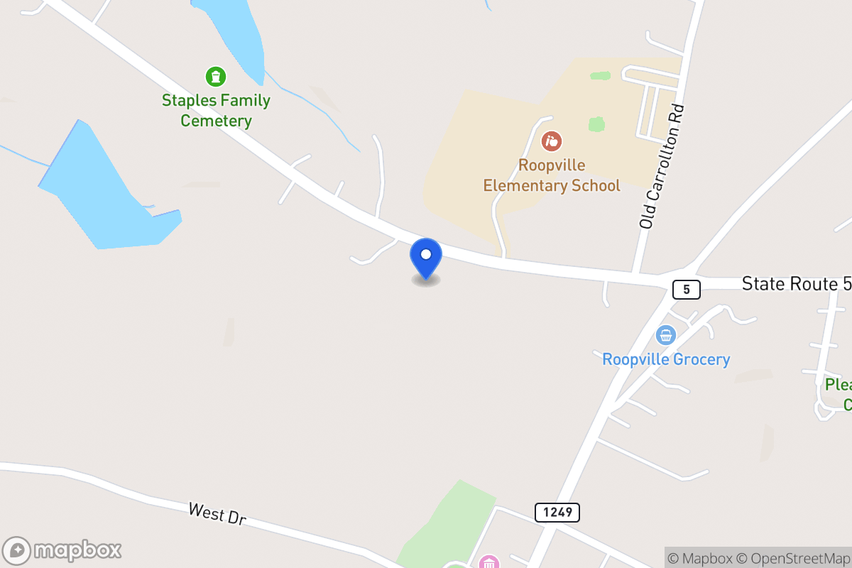 Map of 124 S 5 Hwy