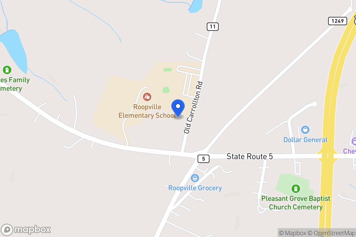 Map of 40 Old Carrollton Rd