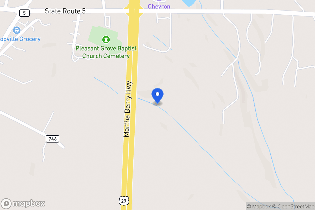 Map of 169 E 5 Hwy