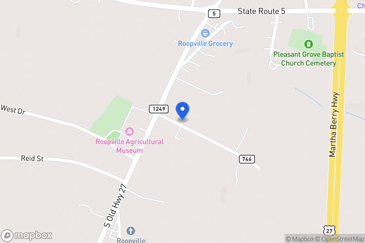 Map of Victory Ln