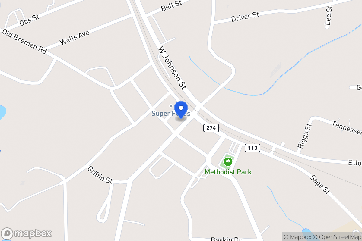 Map of 5 James St