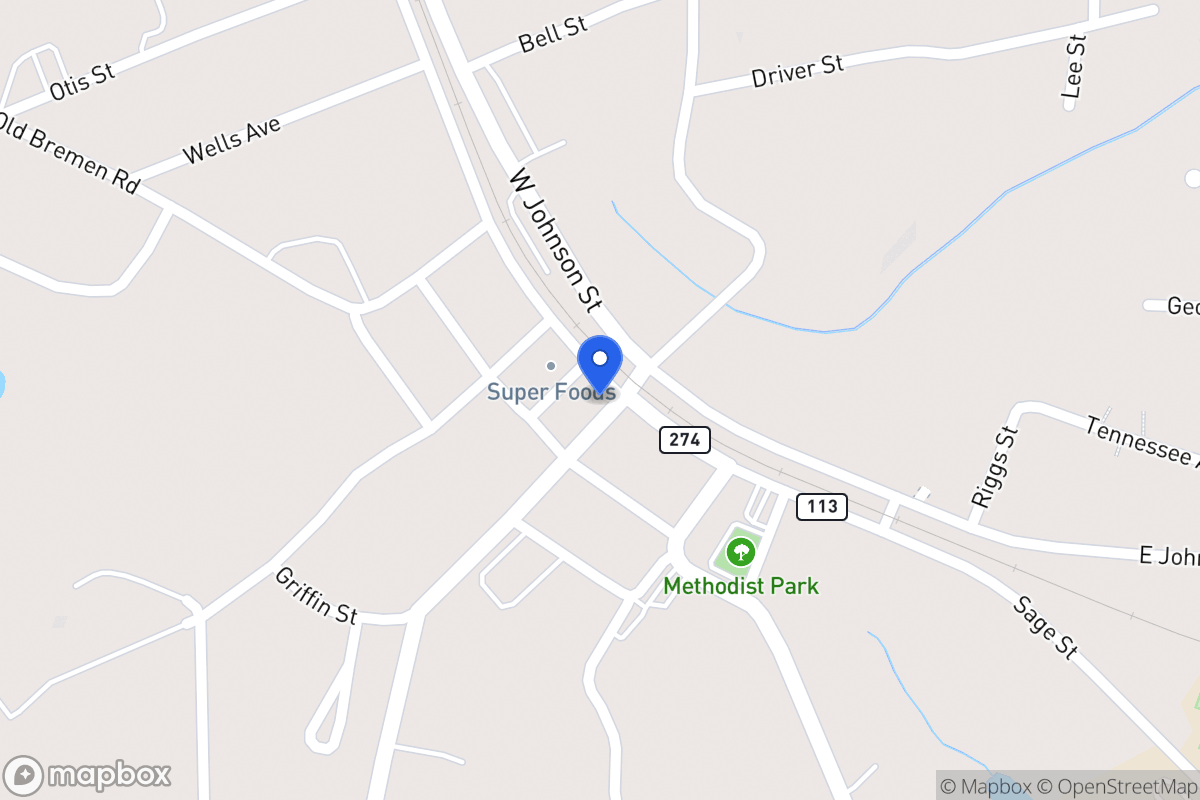Map of 285 Sage St