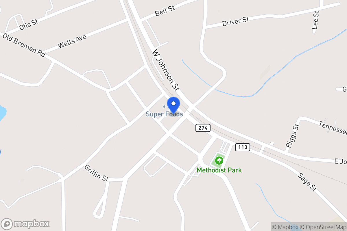 Map of Sage St