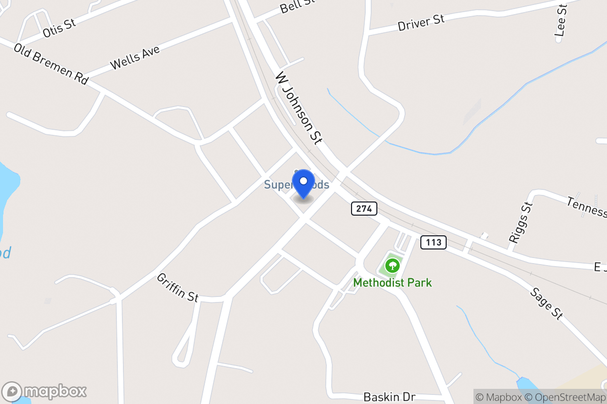 Map of James St