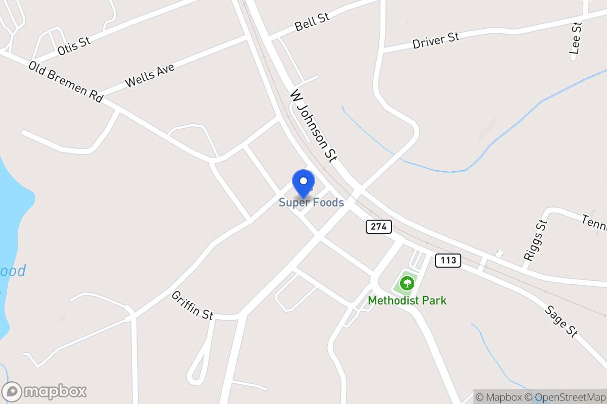 Map of Tallapoosa St