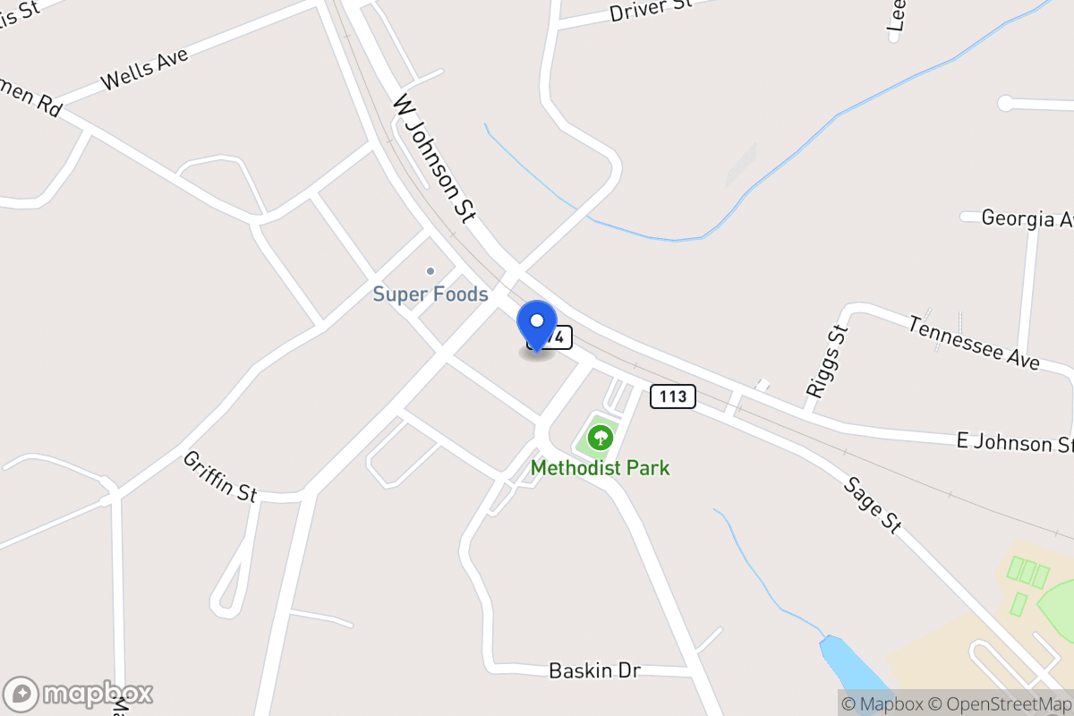 Map of 313 Sage St